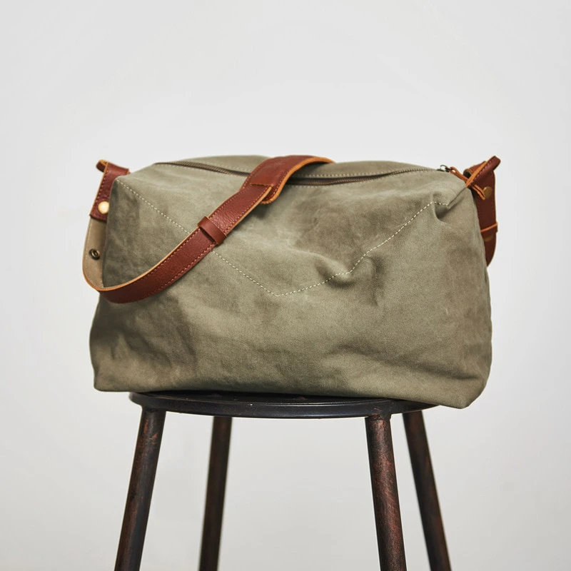 Canvas Crossbody Shoulder Bag