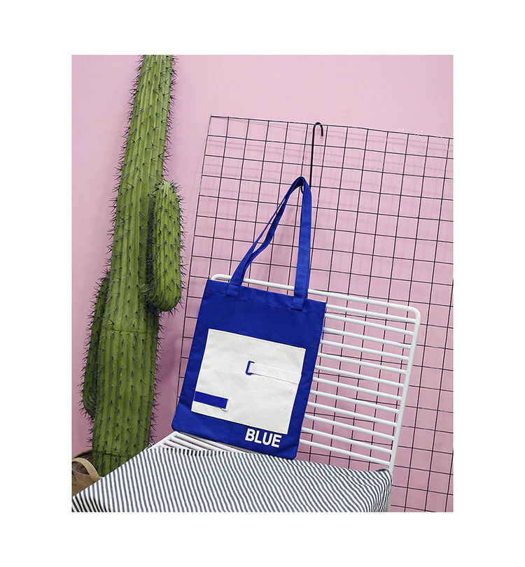 Blue And White Tote Bags