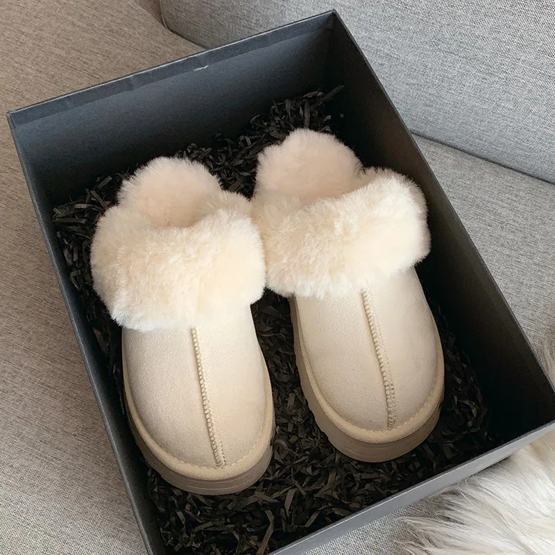 Plush Fur Slippers