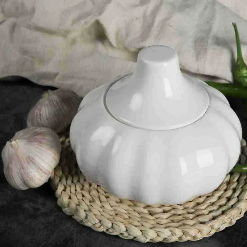 Ceramic Garlic Jar