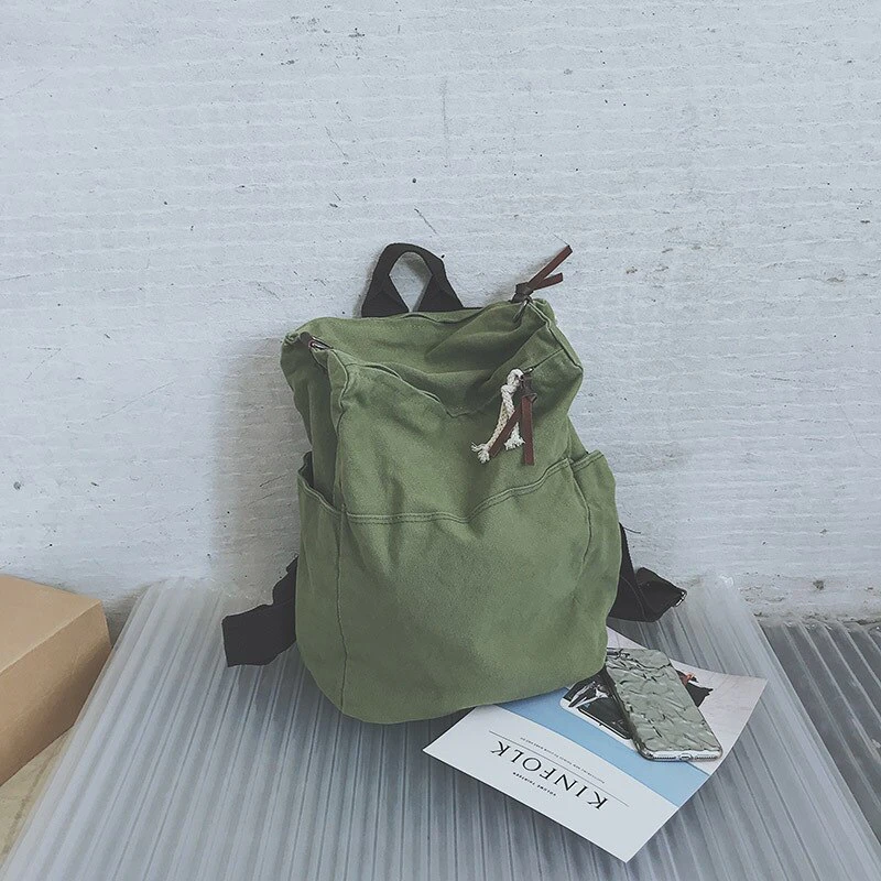 Corduroy School Backpack