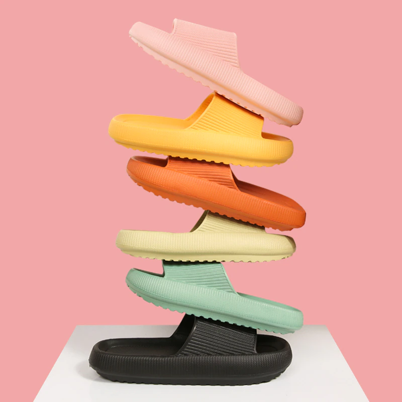 Soft Platform Slippers