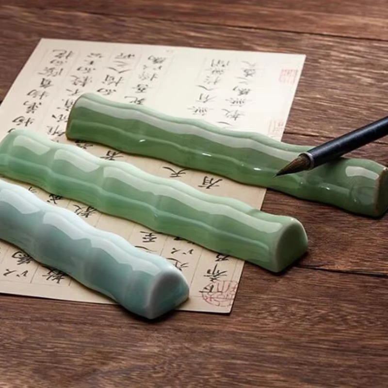 Ceramic Bamboo Paperweight