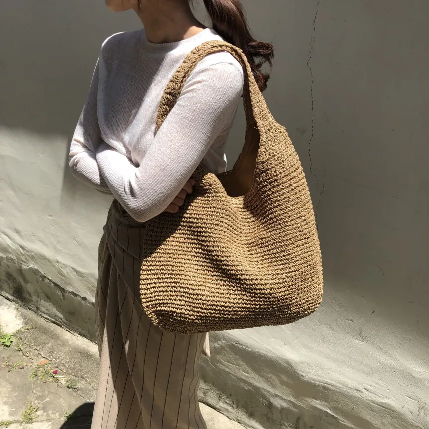 Summer Straw Handbag