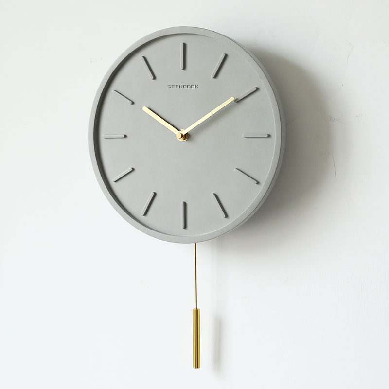 Minimalist Design Pendulum Wall Clock