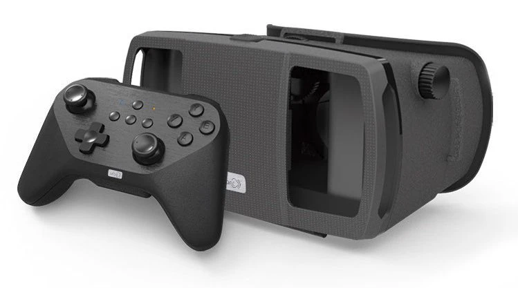 Virtual Reality Headset With Bluetooth Remote