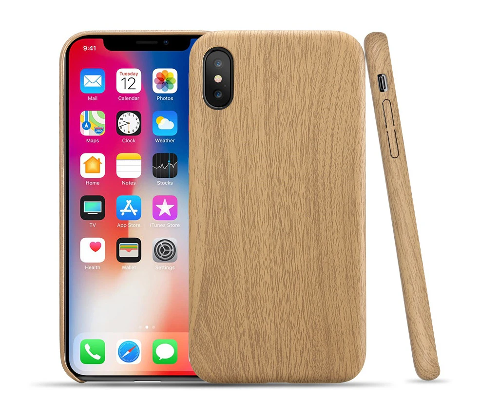 Wood Pattern iPhone X Case