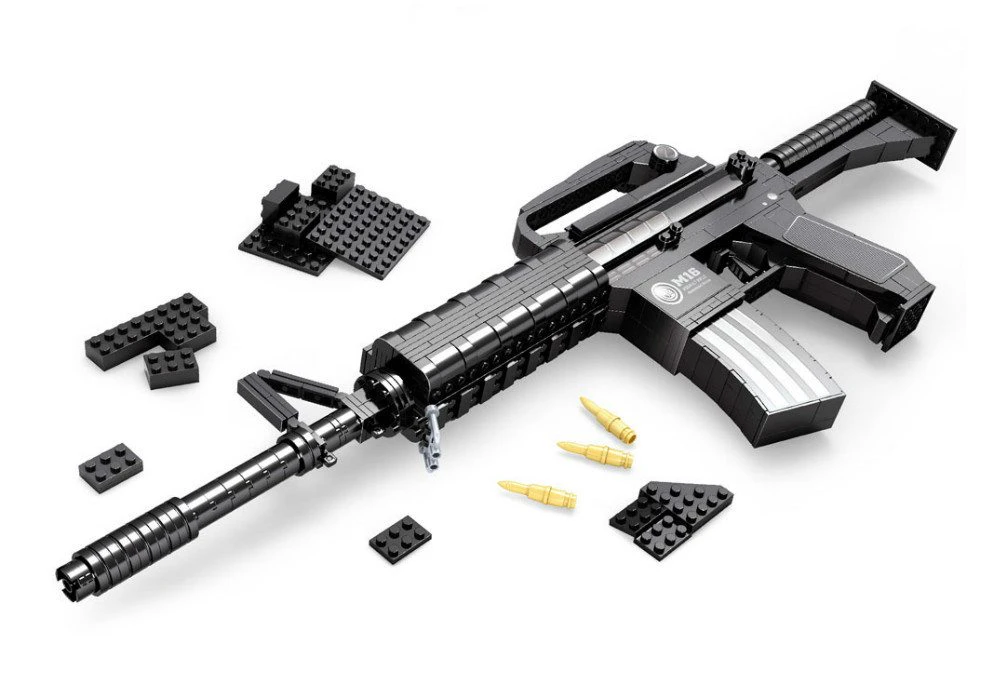 M16 Building Block Toy