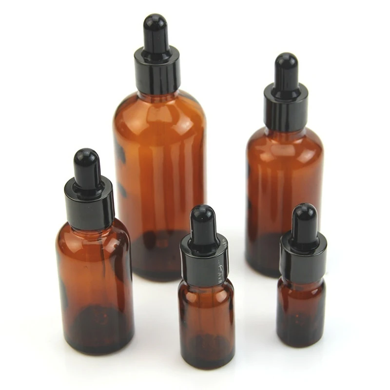 Glass Eye Dropper Bottles