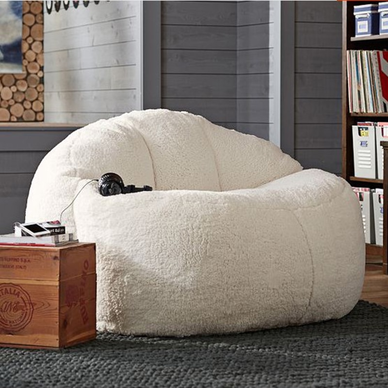 Giant Fluffy Beanbag