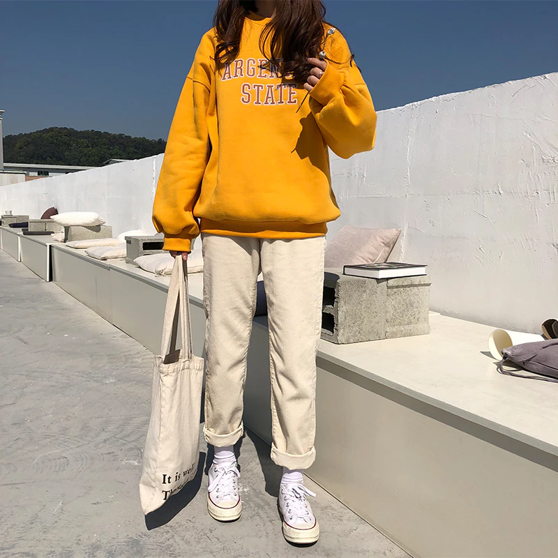 Womens Casual Corduroy Pants