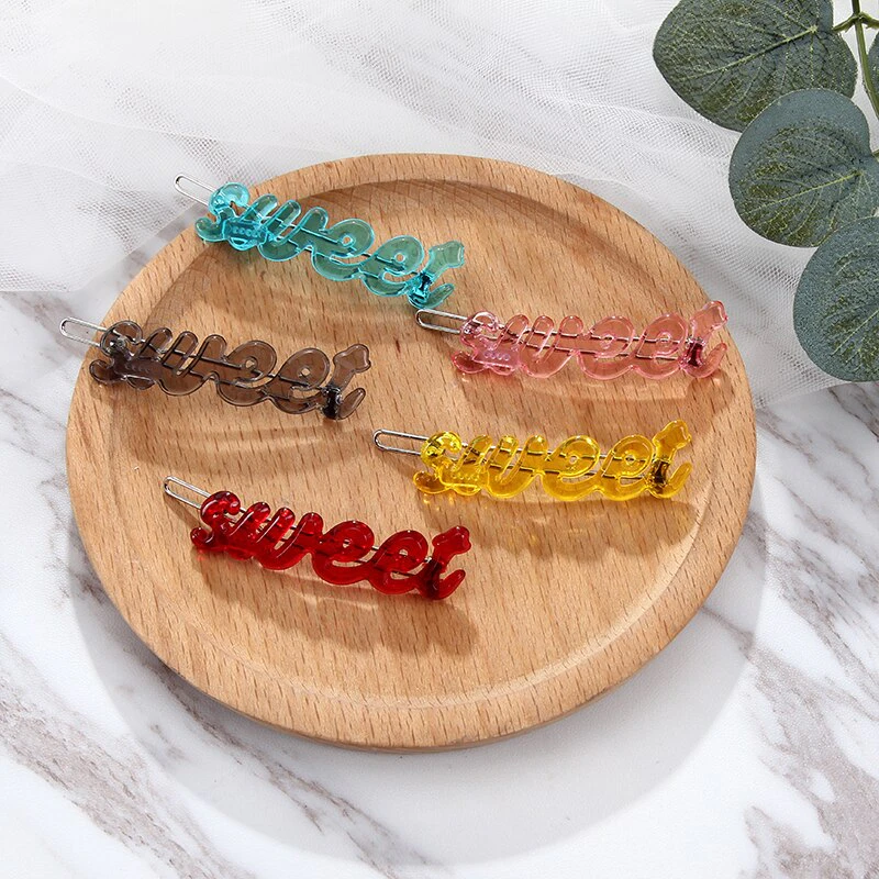 Sweet Jelly Hair Clip