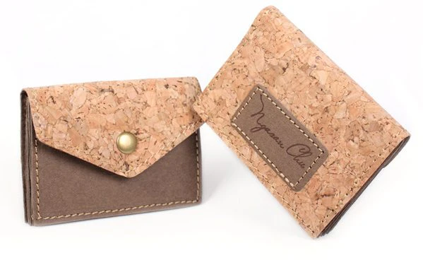 Cork Canvas Coin Card Purse