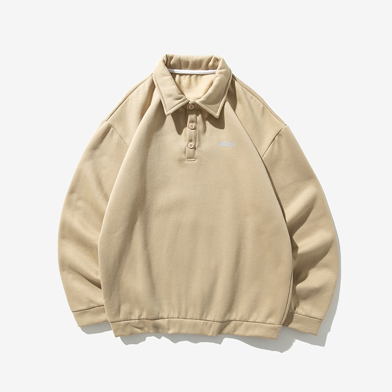 Beige Collared Jumper