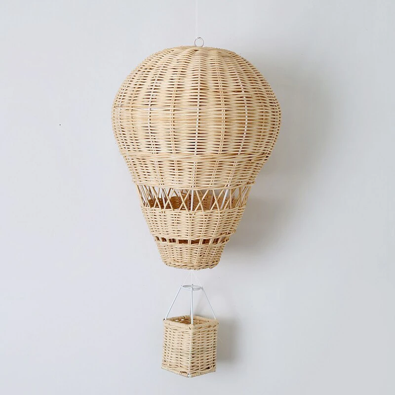 Kids Rattan Hot Air Balloon