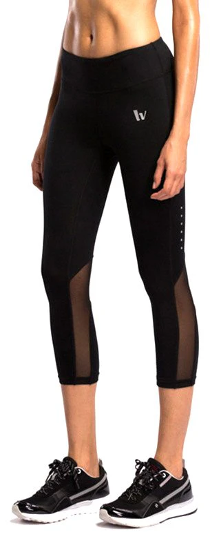 Womens Mesh Panel Yoga Pants