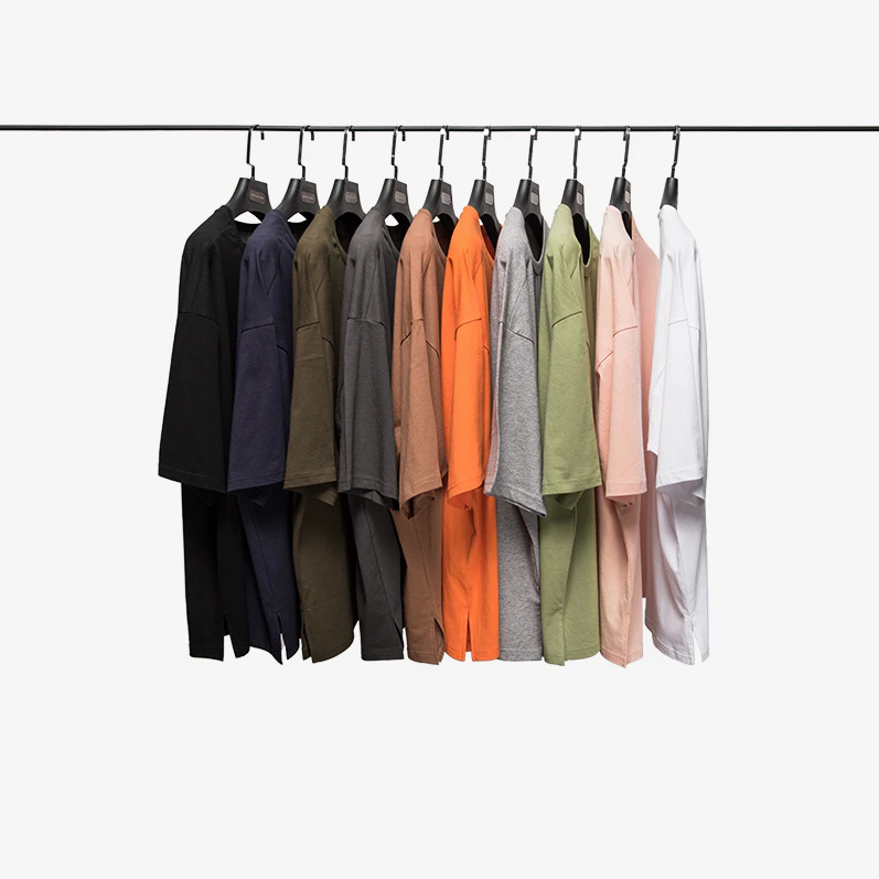 Oversize Batwing Plain Color Tee