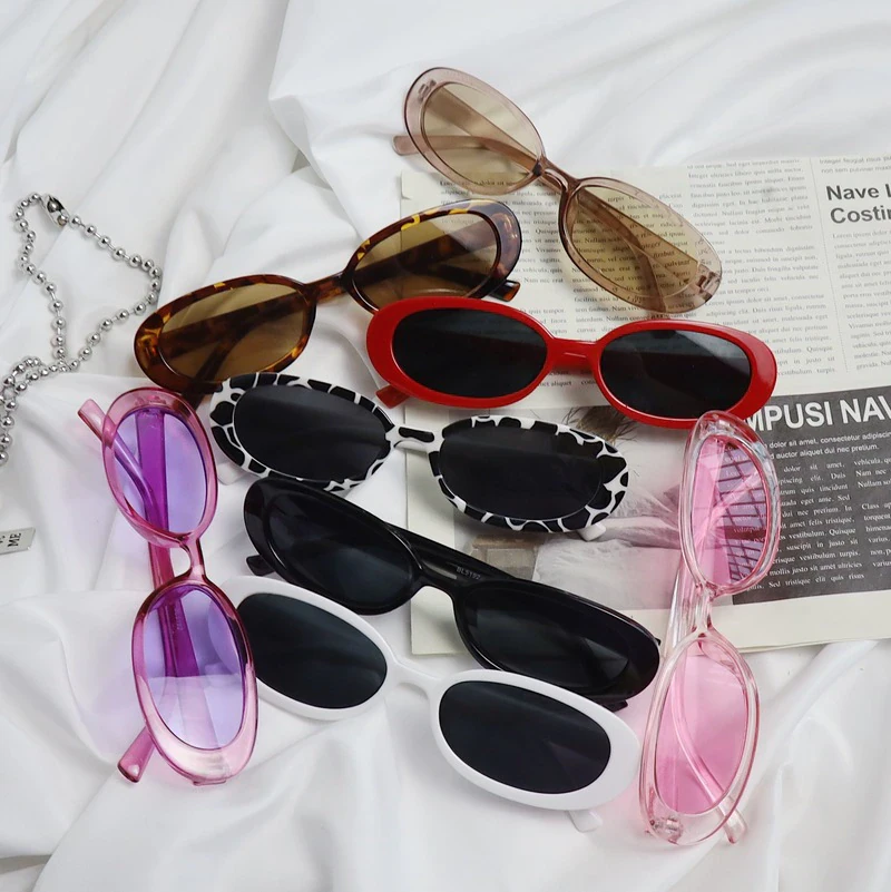 Retro Oval Sunglasses