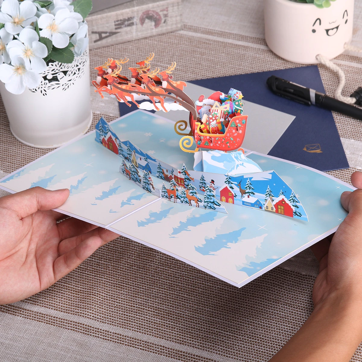 Christmas Pop Out Card