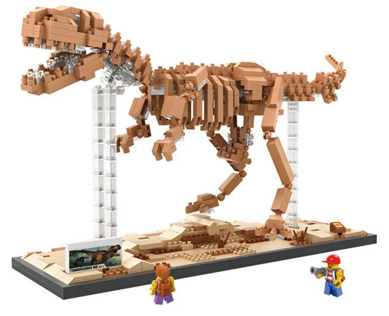 Dino Skeleton Exhibit Miniblocks