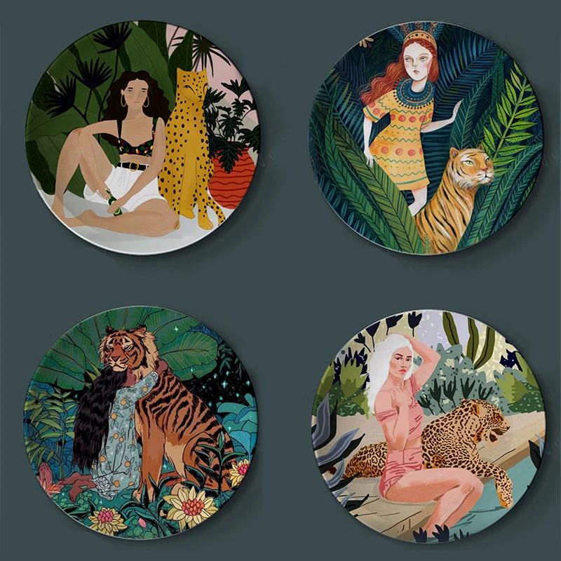 Painted Decorative Plates