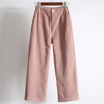 Pink High Waisted Cords