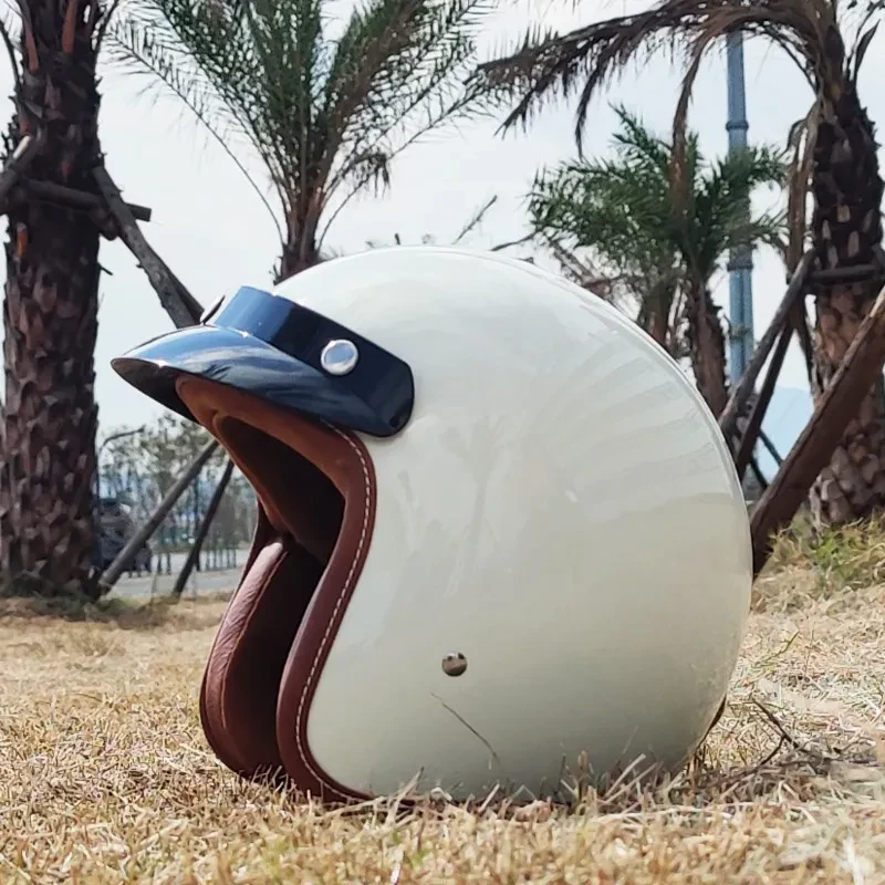 Retro Open Face Helmet