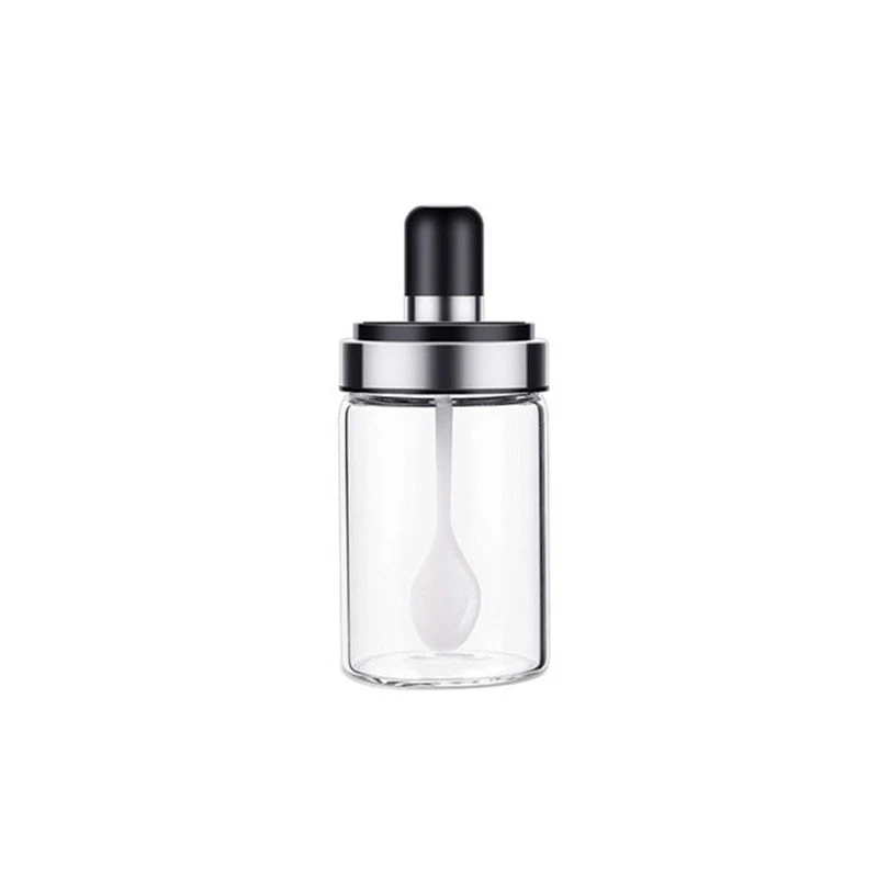 Kitchen Seasoning Jar With Spoon