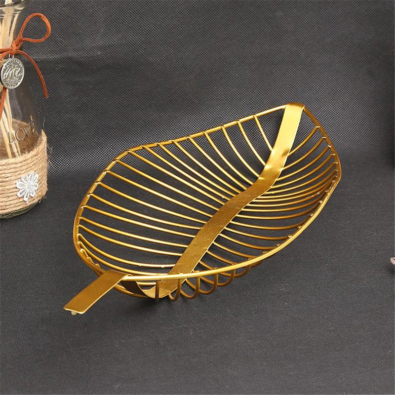 Gold Leaf Display Bowl