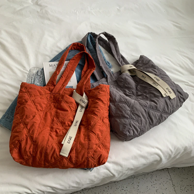 Padded Quilted Tote