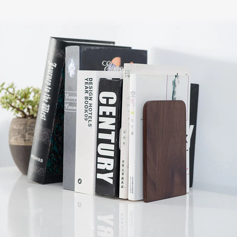 Wood Book End