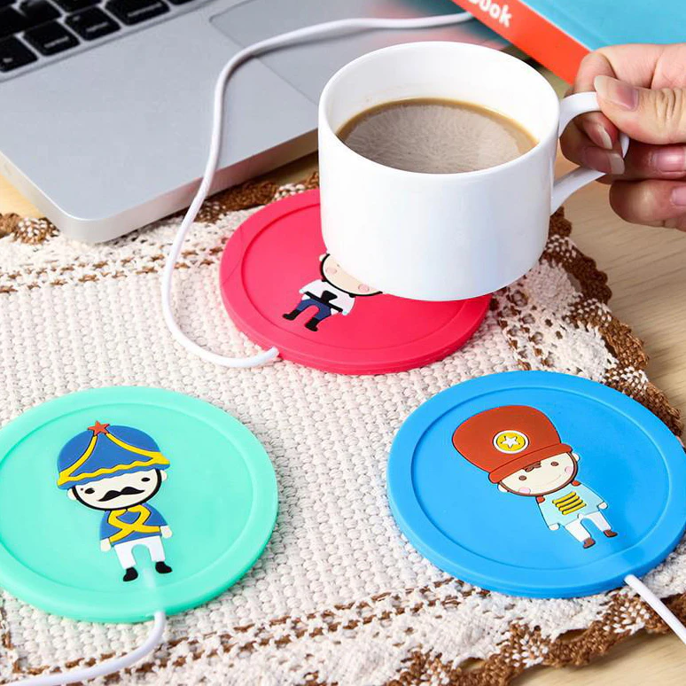 Silicon Cartoon USB Mug Warmer