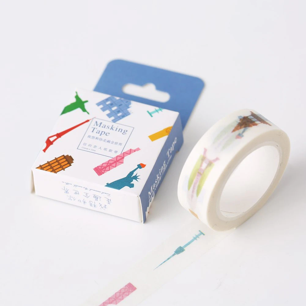 World Architecture Washi Tape