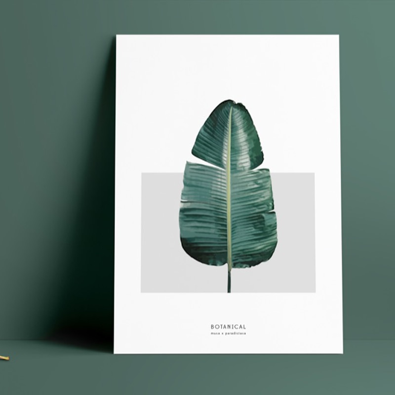 Banana Leaf Canvas Print