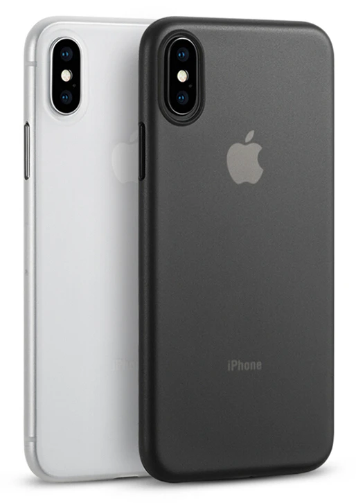 Semi-Transparent Matte iPhone X Case