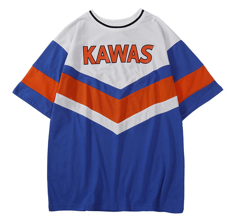 Colour Block Chevron Tee