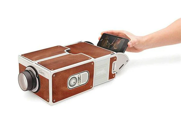 Mini Cardboard Phone Projector