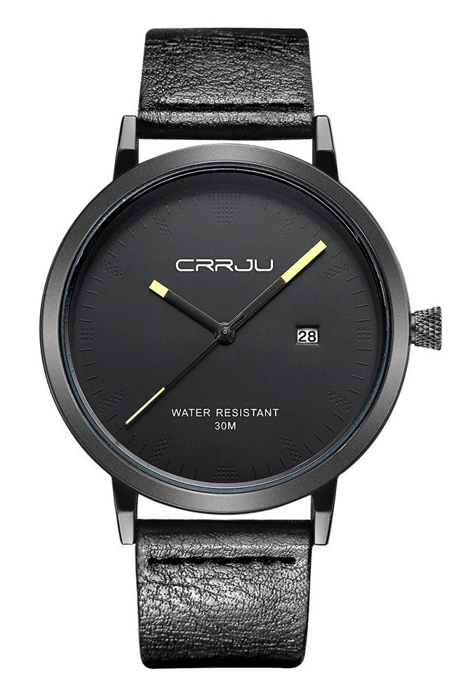 Waterproof Mens Minimal Night Watch