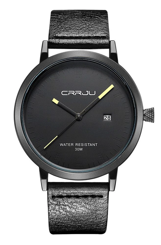 Waterproof Mens Minimal Night Watch