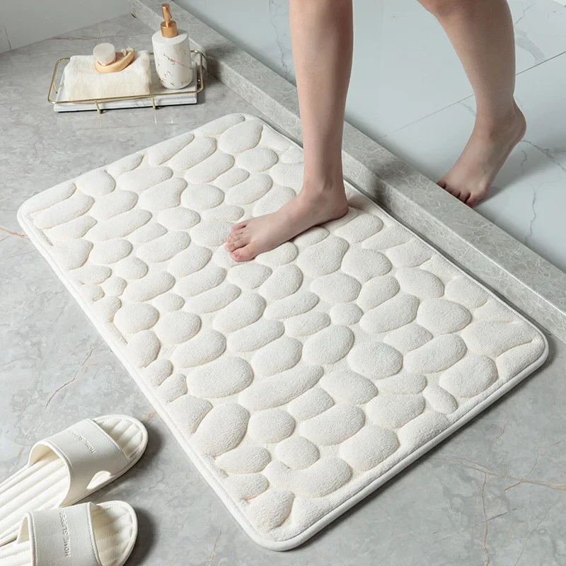 Embossed Bathroom Mat