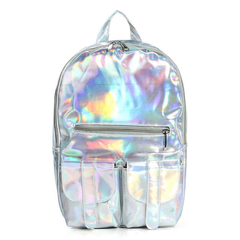 Silver Hologram Backpack