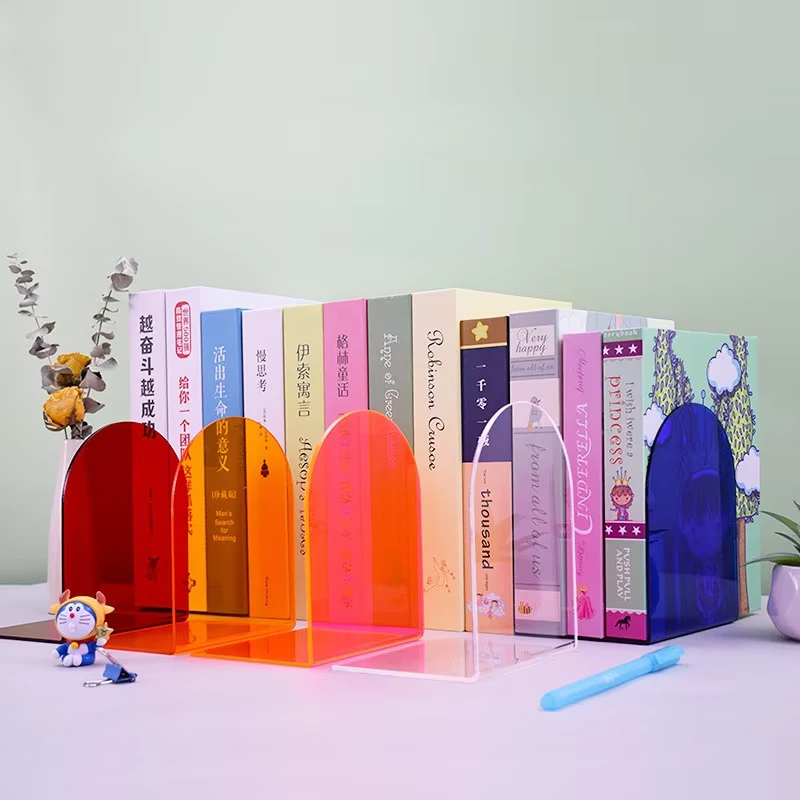 Clear Acrylic Bookend