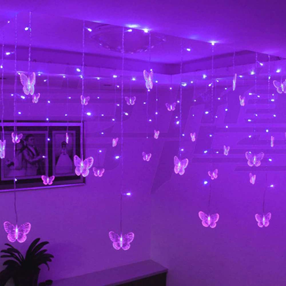 LED Butterfly Curtain
