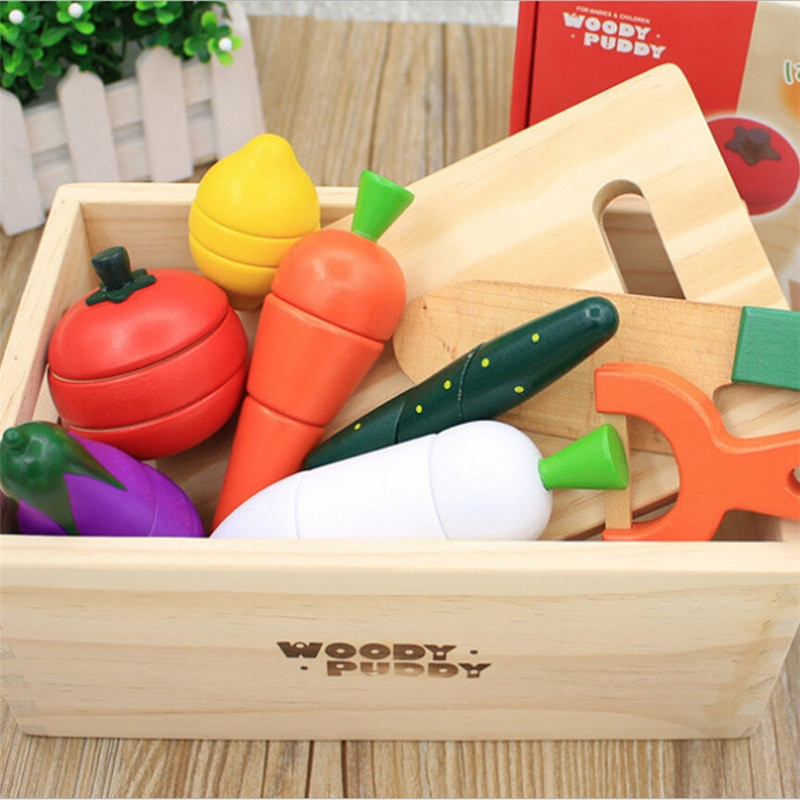 Magnetic Wooden Fruit Toys