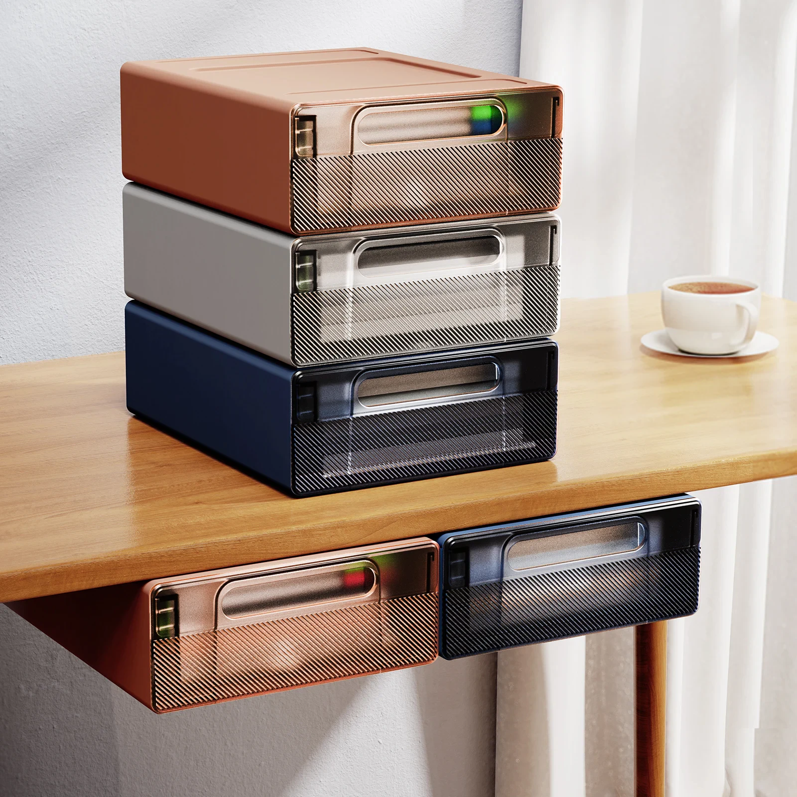No-Punch Desk Drawer