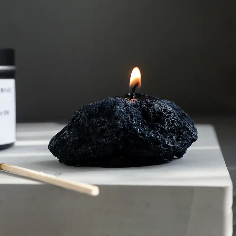 Nordic Black Candle Rock