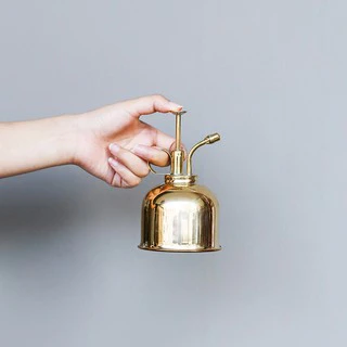 Brass Spray Plant Watering Can
