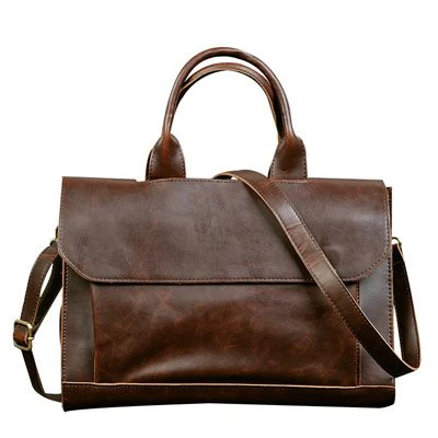 Leather Messenger Bag