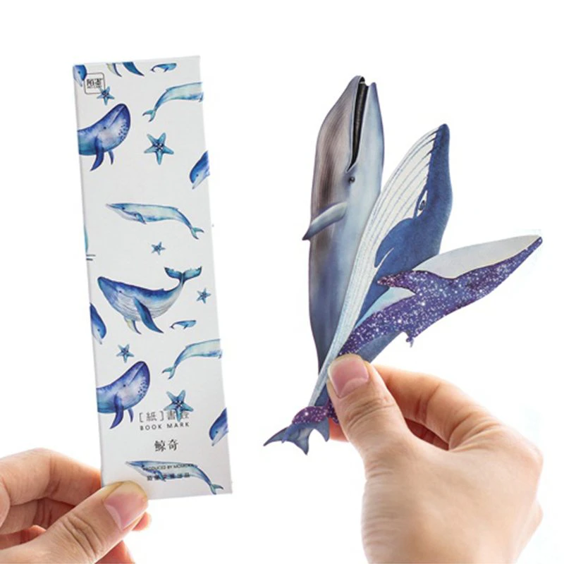 Giant Whale Bookmark Set