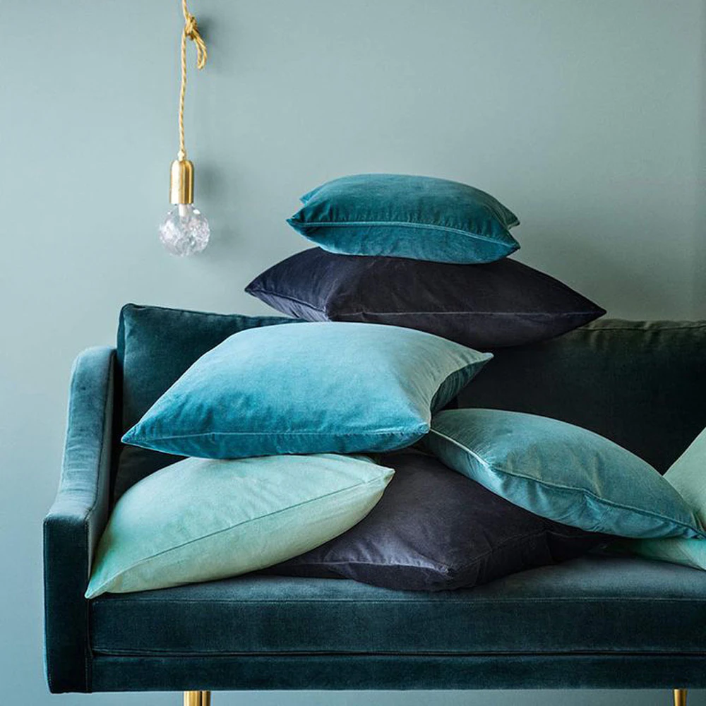 Velvet Throw Pillow
